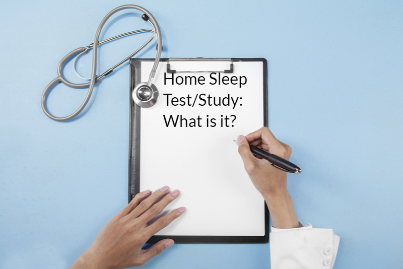 what is a home sleep test study